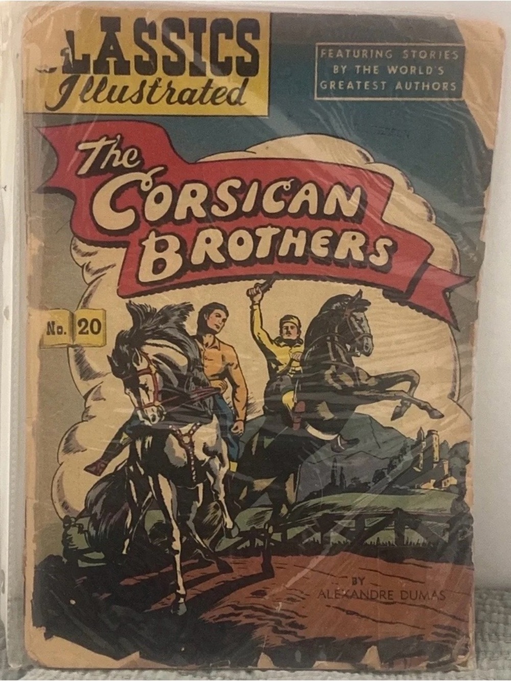 Classics Illustrated The Corsican Brothers #20